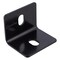 Hampton Hampton 2.40 in. H X 2.40 in. W X 1/8 in. D Black Steel Inside/Outside Square Corner Brace 02-3405-105 - alternate 1
